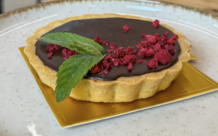 Čokoládový tartlet